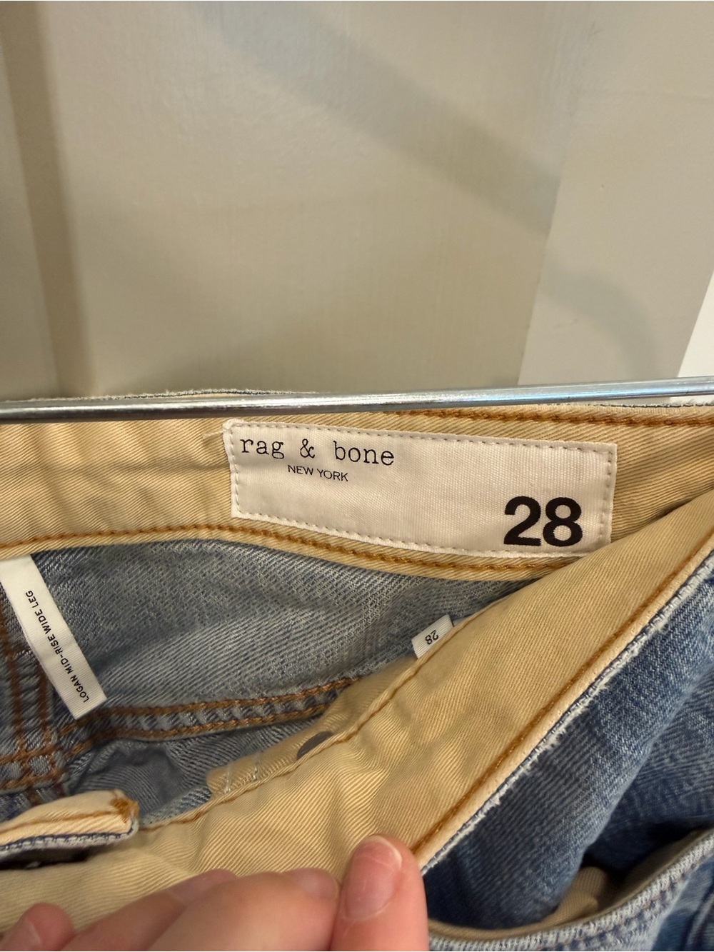 rag & bone Featherweight Logan Audrey Jean - Picture 7 of 7
